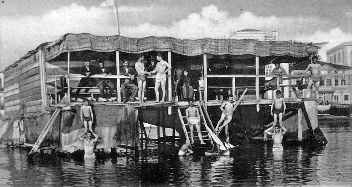 Samsun, badende Griechen - (Ref-Nr. img013)