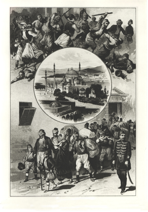 Massenflucht als Folge der Massakers 1895/96 - (Ref-Nr. img010)