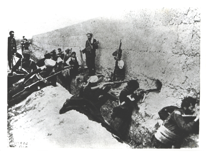 Verteidigung des Armenierviertels Ajgestan von Wan - (Ref-Nr. img027)