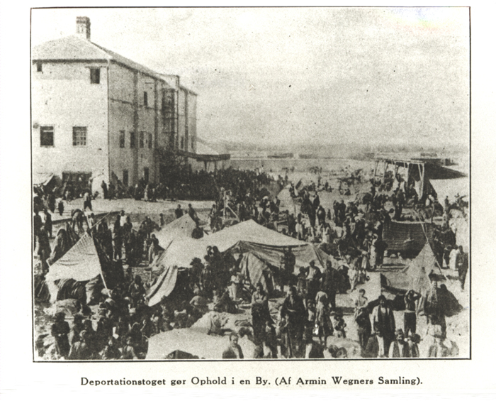 Zwischenstation von Deportiertenkonvois in einer Stadt - (Ref-Nr. img034)