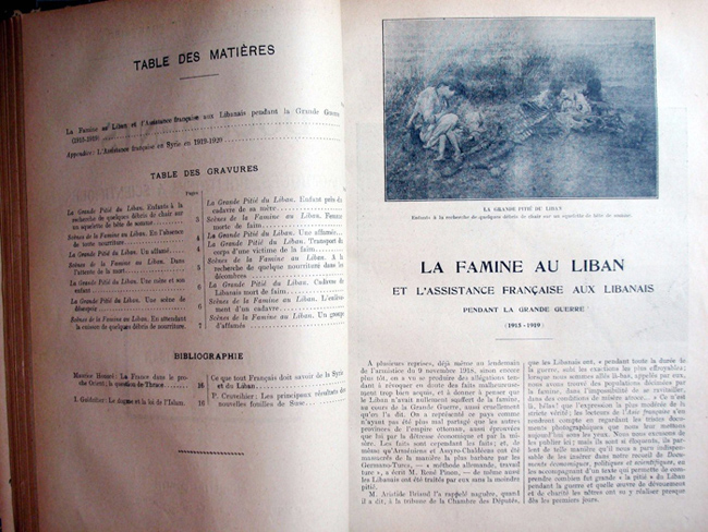 Hungersnot im Libanon 1915-1919 - (Ref-Nr. img101)